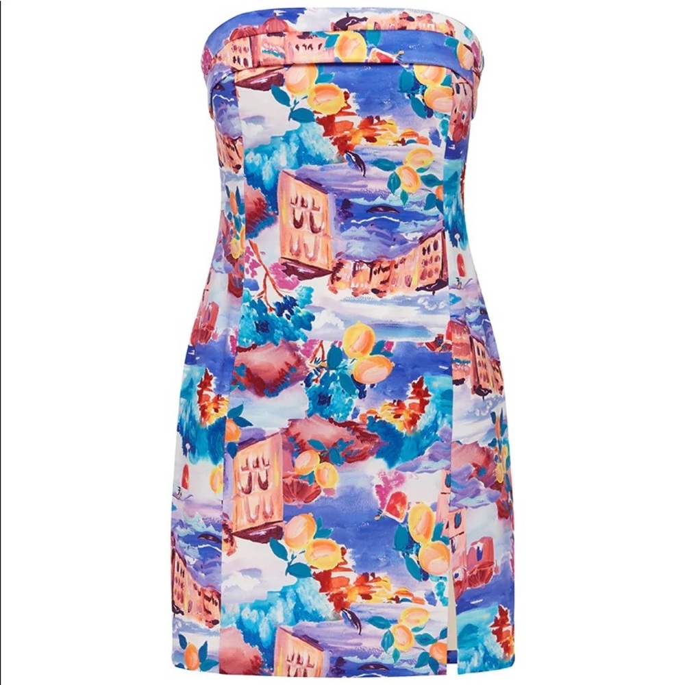 RUNAWAY THE LABEL Jade Mini Dress Salerno XS NWT